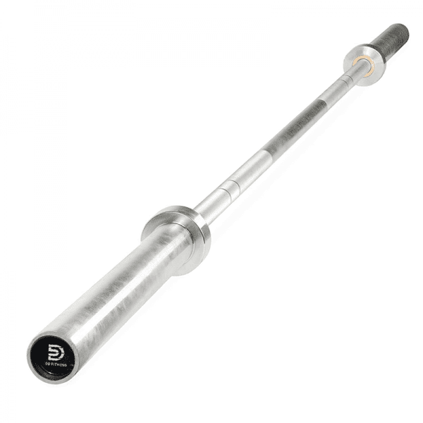 Strength Training Equipment- Profile view of the 220CM 20KG Commercial Standard Olympic bar