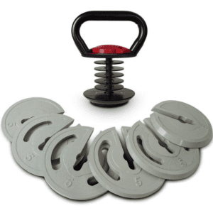 Adjustable kettlebell with white background. 300x300 resolution