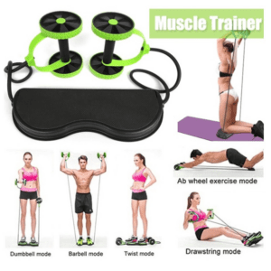 Double Wheel Resistance Band components introduction
