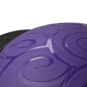 Strength Training Equipment- (300*300)- Close view of the Purple Bosu Ball with the net-like design visible