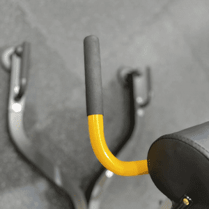 Strength Training Equipment- (300*300)- Top view of the Roman Chair with view of one of the handles