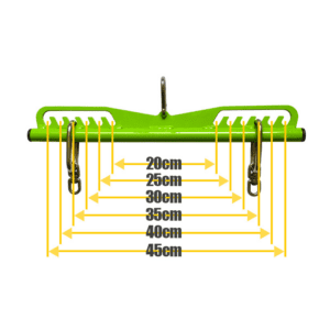 Fitness Twin handles green color function sizes