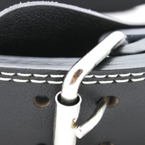 Weight lifting Gear- (300*300)- Image Close view of the Superset Weight Lifting Belt with buckle visible