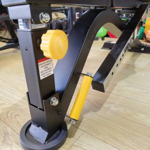 Strength Training Equipment- (300*300)- (Flat/Incline/Decline) Weight Bench DB-1003 with view front part of the lower-frame