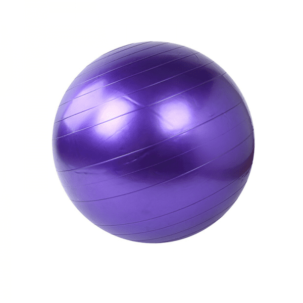 Purple color swiss pilates ball