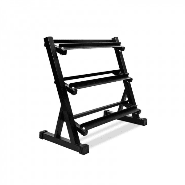 3-Tier Metal Steel Dumbbell Rack Storage Stand