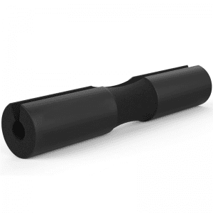 Strength Training Equipment- Profile view of the Foam barbell shoulder pad in white background