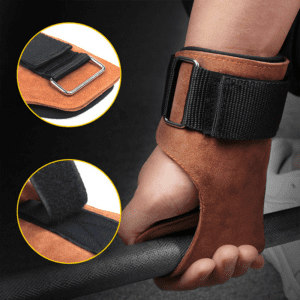 Flat anti skid cowhide weight lifting pad for easy handling
