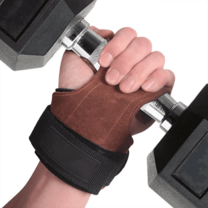 Carrying a Dumbbell from Flat anti skid cowhide weight lifting pad