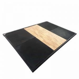 Strength Training Equipment- Profile view of the Weight Training Platform in white background