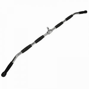 Gym Accessories- 116cm Wide Grip Lateral Pulldown Bar