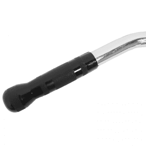 Gym Accessories- Detail view of the Rubber grip of the 95cm Wide Grip Lateral Pulldown bar