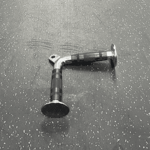 Gym Accessories- Tricep V-Bar on gym floor