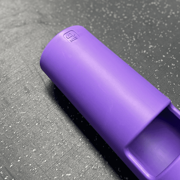 Purple color VIPR functional training barrel 4KG weight