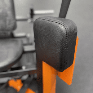 Strength Training Equipment- (300*300)- Hip Abduction Trainer Gym Machine with view of the knee cushion