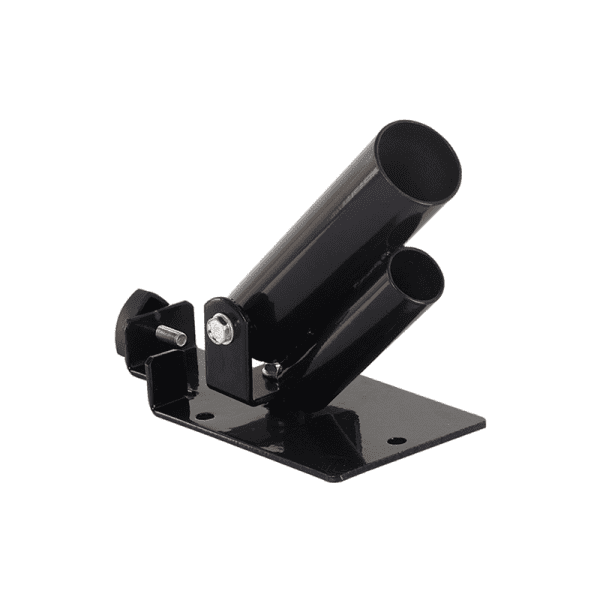 Strength Training Equipment- Black T-Bar Row full 360 degree swivel post for land mine base