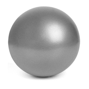 Grey color pilates ball