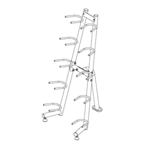 Medicine ball stand graph view