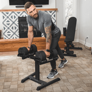 32kg adjustable dumbbell rack