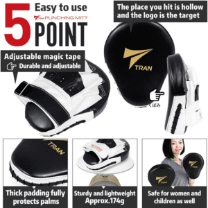Tran pu leather hand target pads 300x300 Resolution